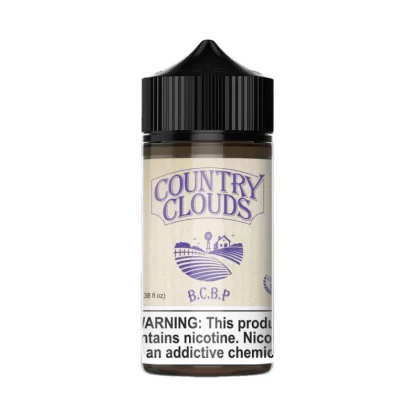 Country Clouds - Blueberry Corn Bread Puddin - 100ML E-Liquid - 3MG