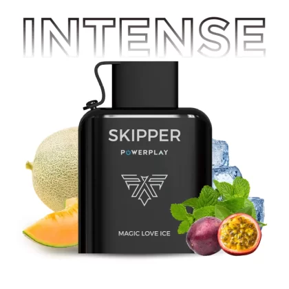 Skipper Powerplay Intense – Magic Love Ice Disposable Pod (16000 Puff) (50Mg)