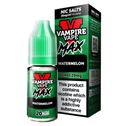 Watermelon VV Max Nic Salt E-Liquid by Vampire Vape (10ml)