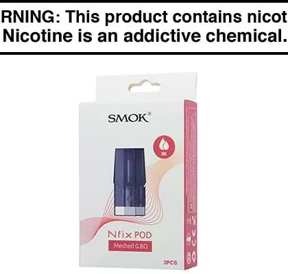SMOK NFIX REPLACEMENT PODS (3-PACK) - Vapejuice