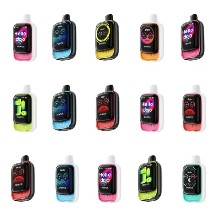 Vaporesso Dojo iMate X Disposable Kit (20000 Puffs) - FLAVORS#Baja Splash>Blue Razz Ice>Blue Straw Splash>Hawaii Dream>Mango Straw>Miami Mint>Peachy Smash>Pink Lemonade>Sour Apple B-Pop>Sour