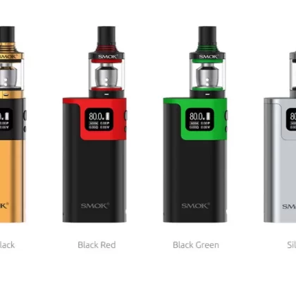 SMOK G80 Starter Kit with Spirals Tank (2ML) - BlackRed