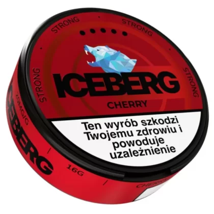 Woreczki nikotynowe ICEBERG 20mg – Cherry Snus AKCYZA