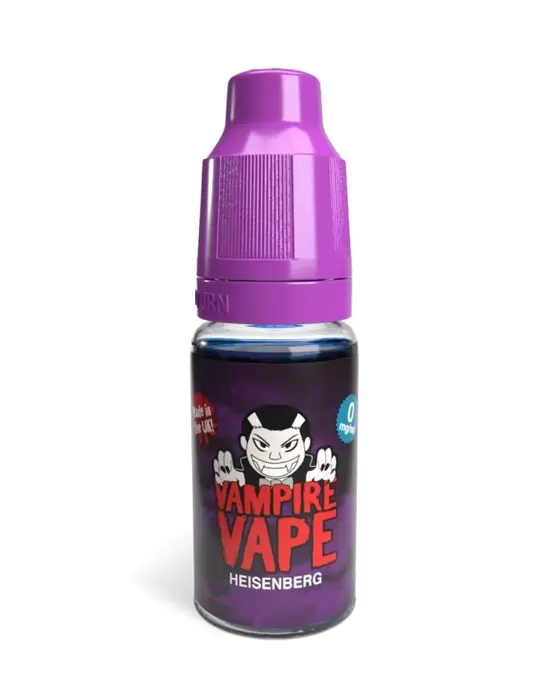 Heisenberg E-Liquid - Vampire Vape - 18mg - PG 60% - Image 2