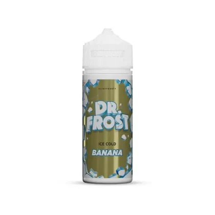 Dr Frost Banana Ice E-Liquid Shortfill - Vapestreams Co