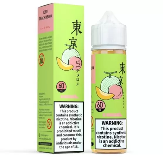 Tokyo Iced Peach Melon E Liquid - Image 2