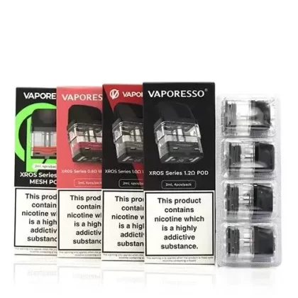 VAPORESSO XROS REPLACEMENT PODS (4 PACK) - Eliquidsupply (92DB82)