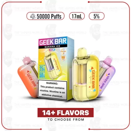 Geek Bar CLR 50K Puffs Disposable Vape - Thevapersworld