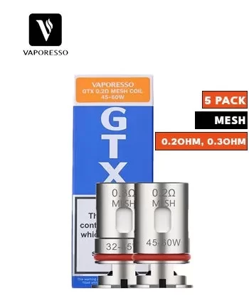 Vaporesso GTX Replacement Coils - 0.60 ohm