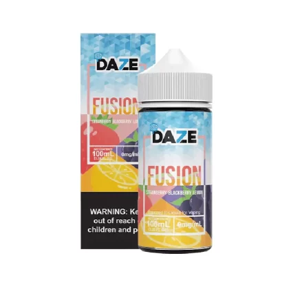 Sale $12.00 – Strawberry Blackberry Lemon Iced by 7Daze Fusion 100mL - Cheapvape Deals (0D86DB)