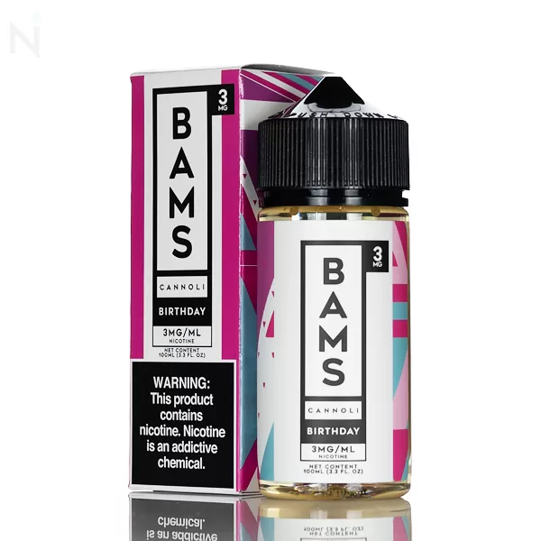 BAMS Cannoli - Birthday Cannoli - 100mL - 3mg