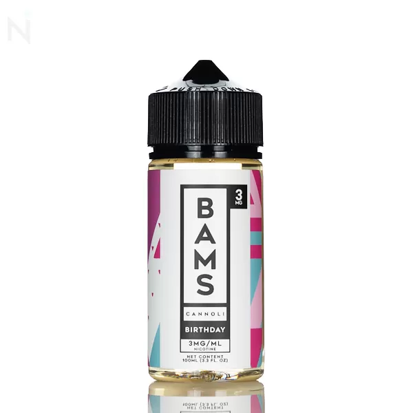 BAMS Cannoli - Birthday Cannoli - 100mL - 3mg - Image 2
