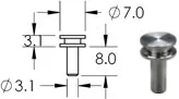 Multi Holders for Extra Small 7mm Diameter Pin Stubs, M4 - Image 3