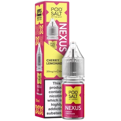 POD SALT NEXUS CHERRY LEMONADE 10ML NIC SALT E-LIQUID