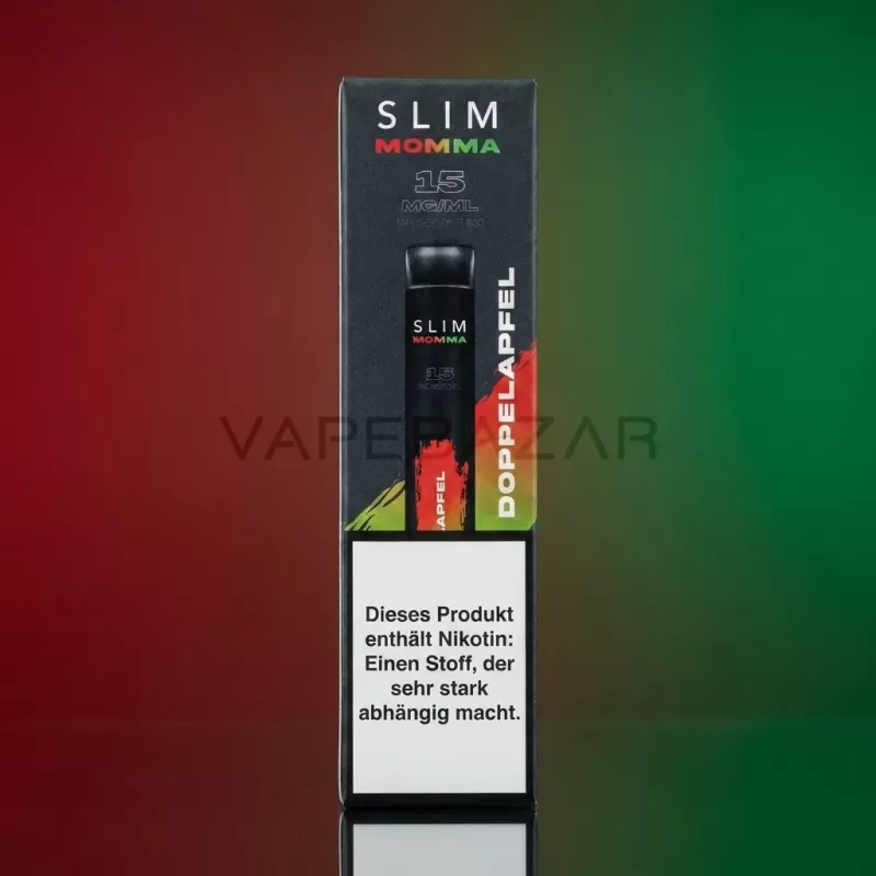 Slim Momma Einweg Vape – Doppelapfel - Vapebazar - Image 2