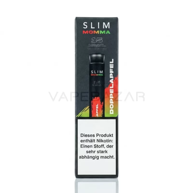 Slim Momma Einweg Vape – Doppelapfel - Vapebazar - Image 3