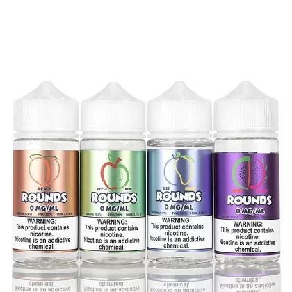 Rounds E-Liquid Fruit Combo Pack – 4 Flavors – 400mL
