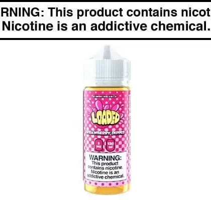 STRAWBERRY DIPPED BY LOADED E LIQUID 120ML - Vapejuice