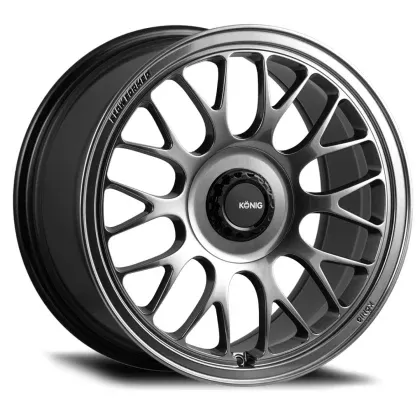 Konig MRK1 17X8 5X100 ET36 Hyper Carbon – Gloss Black Gear Cap/Logo/Cover Plate