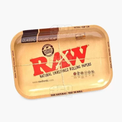 RAW | Classic Rolling Tray | 20in x 15in – XXL – Metal - Ejuicewarehouse