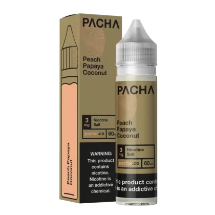 PACHAMAMA - Peach Papaya Coconut Cream - 60ML E-Liquid - 3MG