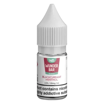 Wunderbar 6000 Blackcurrant Menthol Nic Salt