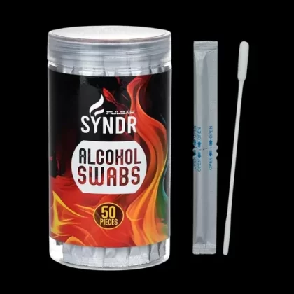 Pulsar SYNDR Alcohol Cotton Cleaning Swabs – 50ct