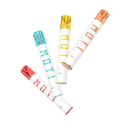 MOTI PIIN 2 Disposable Vape 600 Puffs - Flavor#Blue Bubblegum>Chill Apple>Cool Mint>Cotton Cream>Green Lime>Lemon Tart>Lush Ice>Pink Berry>Rich Tobacco>Tropical Storm