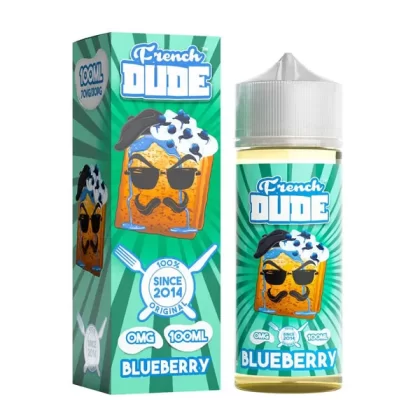 Blueberry | French Dude | 100mL - 0MG