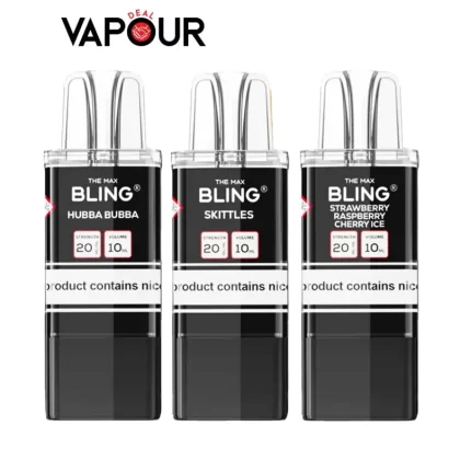 The Bling Pro Max 10K Pods - Blue sour raspberry