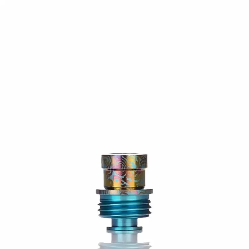 MK MODS Billet Box Titanium Drip Tip & Button CTHULHU AIO - Image 2