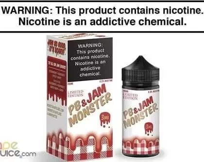 STRAWBERRY BY PB & JAM MONSTER 100ML - Vapejuice