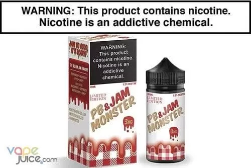 STRAWBERRY BY PB & JAM MONSTER 100ML - Vapejuice