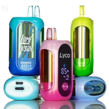 Lyco Mini Box 50K Disposable - Blue Razz Ice, Blueberry Ice