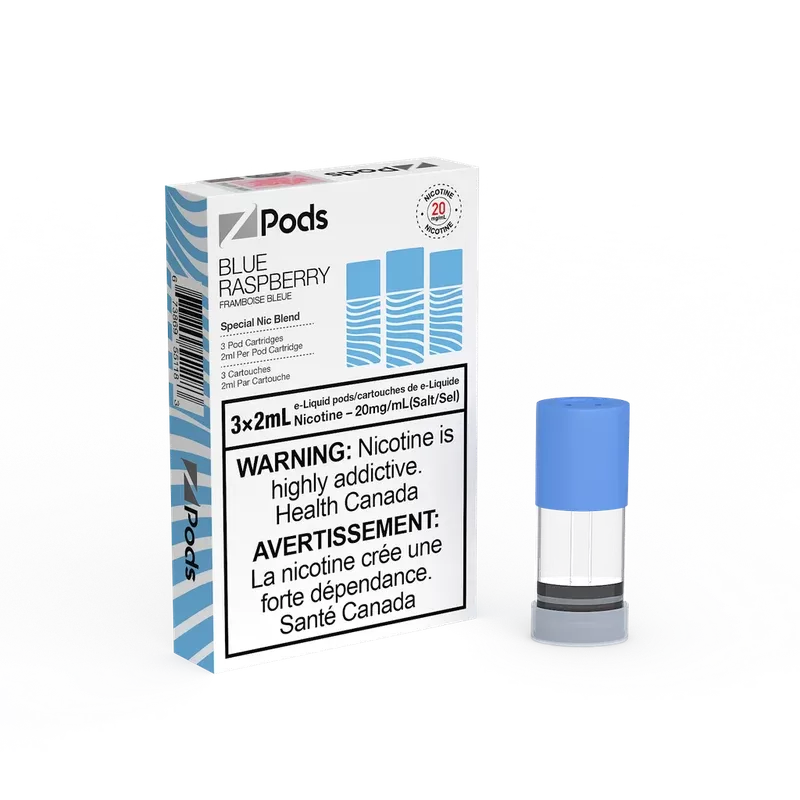 ZPODS BLUE RASPBERRY