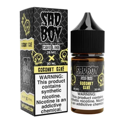 Sadboy Salt Cake Line Coconut Cake eJuice - Vape Product; Vape Product, Vape Product