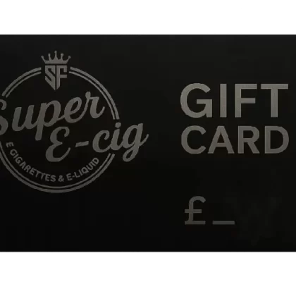 SUPER E-CIG GIFT CARD