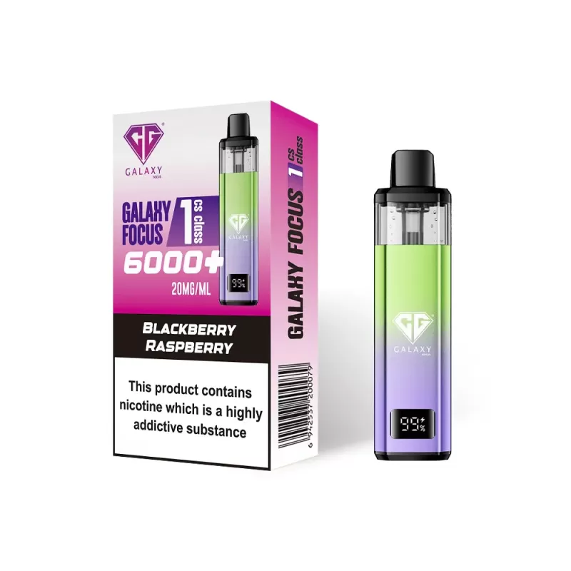 Crystal Galaxy Focus 1 6000 Pod Kit - Cherry Berry - Image 2