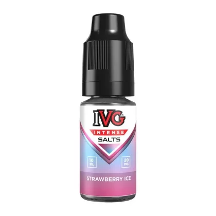 Strawberry Ice By I VG Intense 10ml Nic Salts - Nicotine Strength#20mg (Salt)>10mg (Salt)