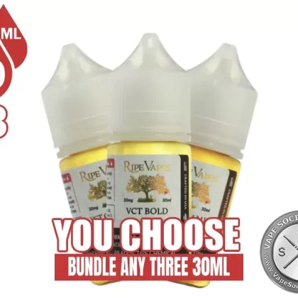 Ripe Vapes Handcrafted Saltz Bundle 3x30ml (90ml)