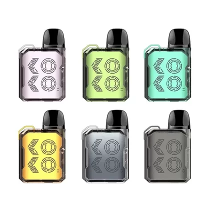 Uwell Caliburn GK2 (VISION) Pod System Kit - Color#Limpid Black>Limpid Cyan>Limpid Gray>Limpid Green>Limpid Pink>Limpid Yellow