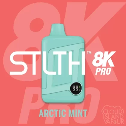 STLTH 8K PRO Disposable Vape – Arctic Mint - Ecigpremium
