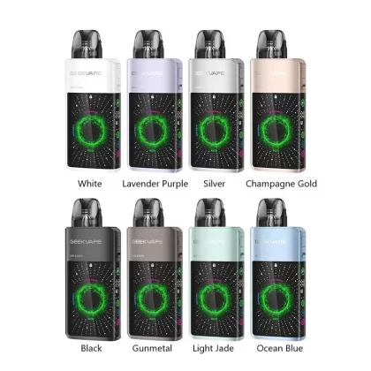 Geekvape Digi Q Vista 35W Pod System Kit 1600mAh - colors#Black>Gunmetal>Champagne gold>Ocean Blue>Lavender Purple