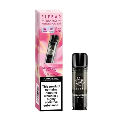 Elf Bar ELFA Pro Strawberry Snoow Pods (2 Pack) - Strength#20mg