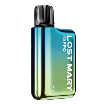 Lost Mary Tappo Prefilled Pod Vape Kit - Blue Green + Lemon Lime Pre-filled Pod