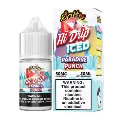 Hi Drip Salts Iced Paradise Punch 30ml E-Juice