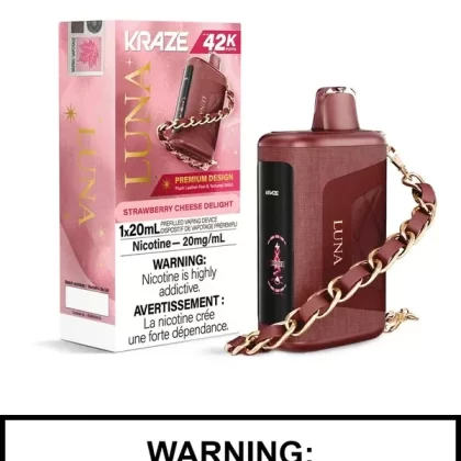 Strawberry Cheese Delight Kraze Luna Disposable Vape