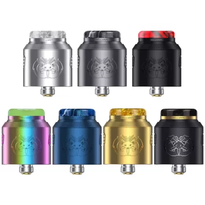 Hellvape Drop Dead 2 RDA Atomizer Tank - Matte Full Black