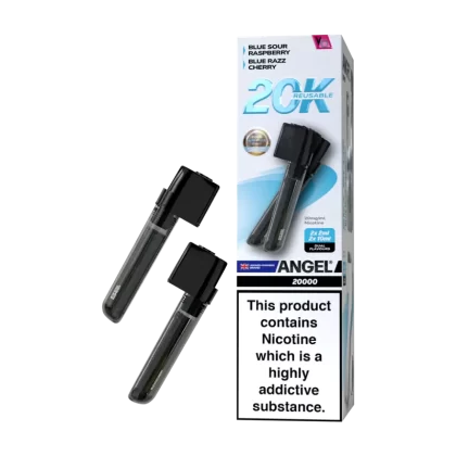 Sky Blue Edition Vapes Bars Angel 20k Refill Pack - Ecigwizard