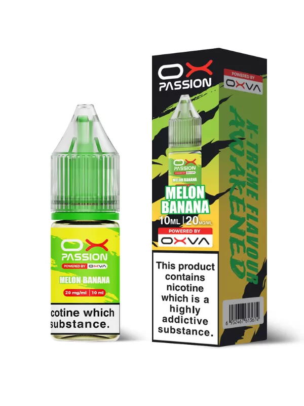 Melon Banana OX Passion Nic Salt E-Liquid by OXVA - 10ml - Image 2